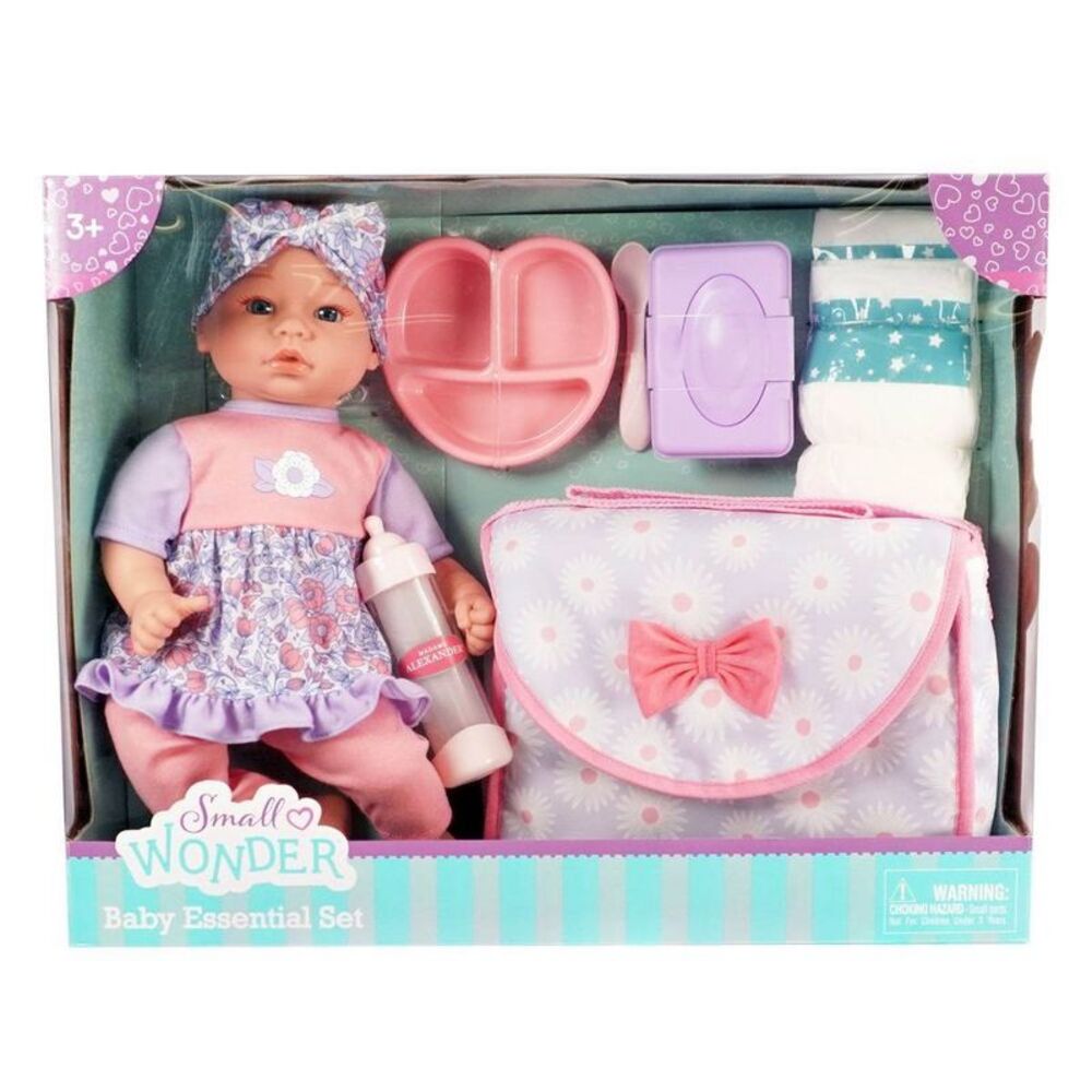 Madame Alexander 14" Small Wonder Baby Essential Set